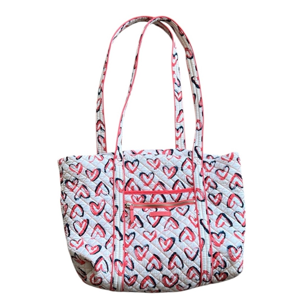 Vera Bradley Sketched Hearts Large Tote